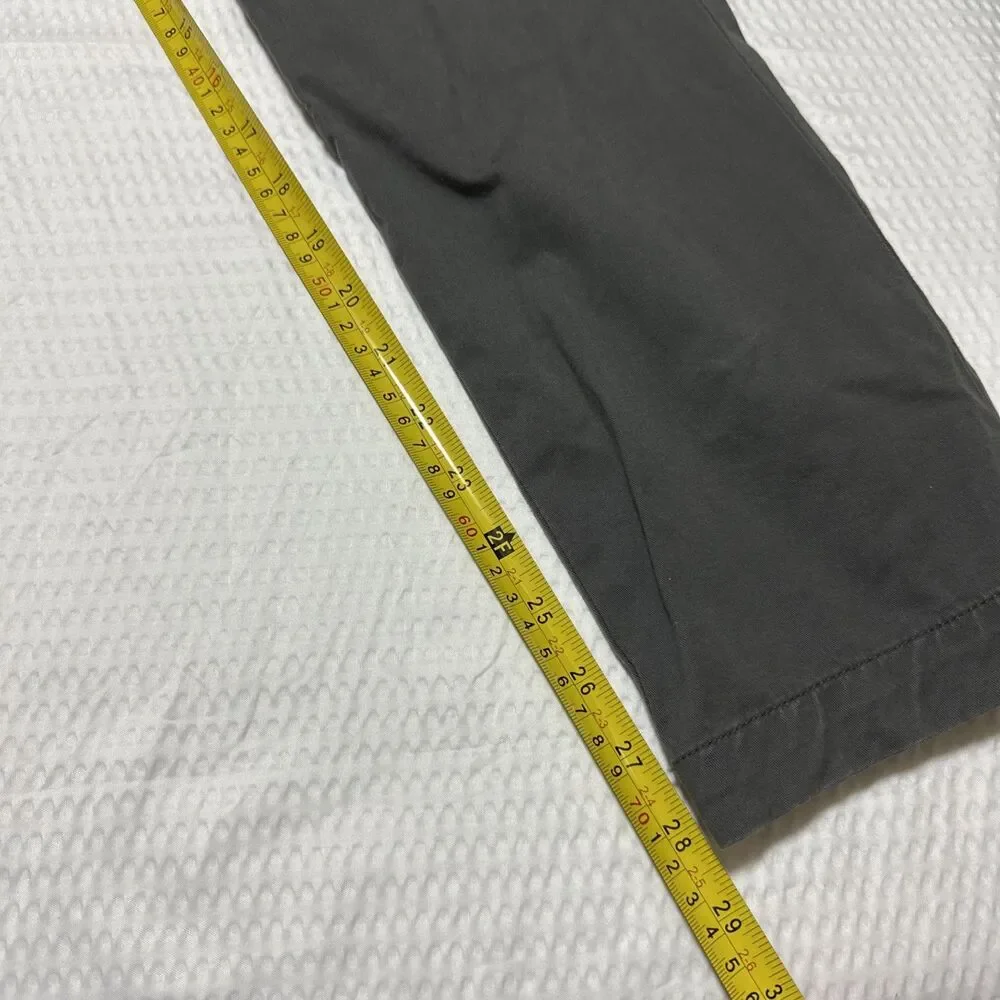 Mens All Saints Pipe Chino Trousers Size 30 Gray